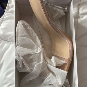 Elegant Nude Women's Heels